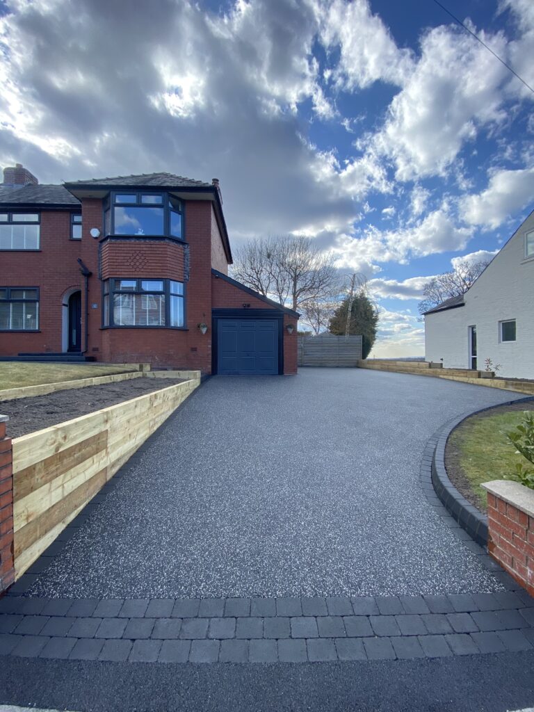 Resin driveways Manchester installed by Solid Ground
