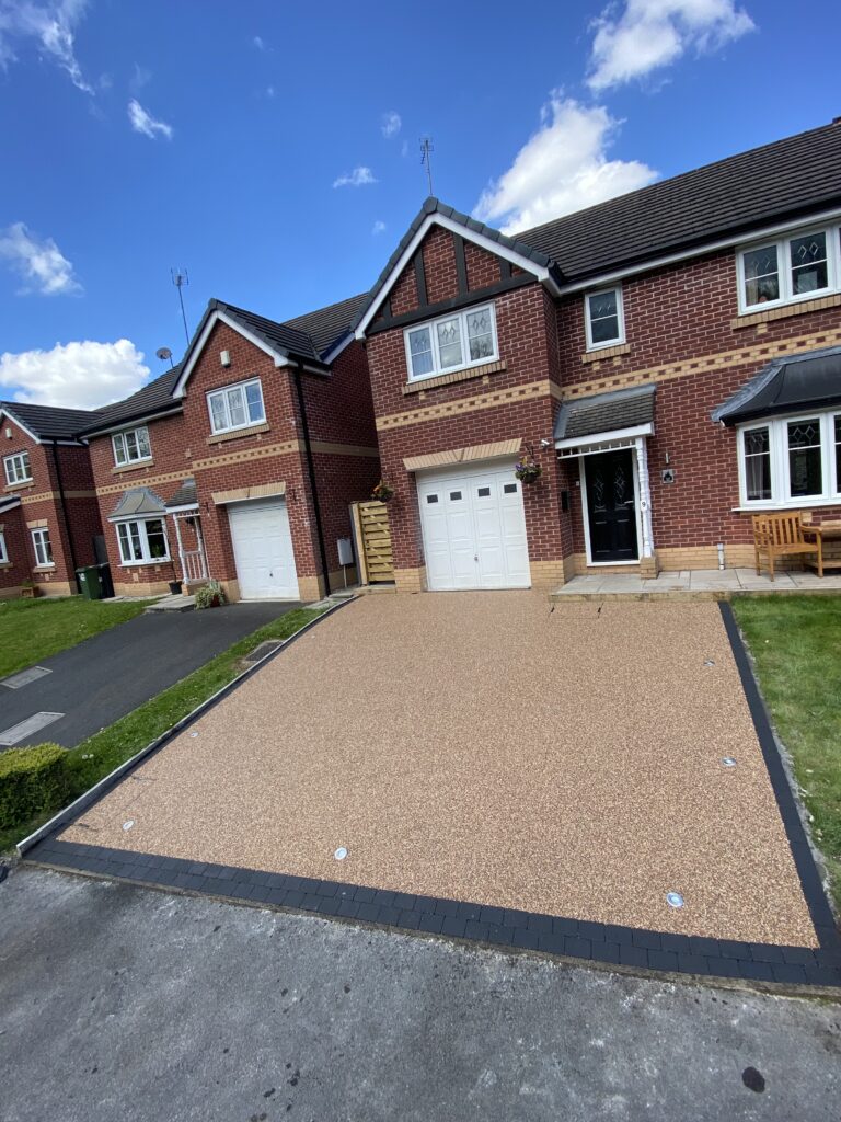 Resin driveways Hyde installed by Solid Ground