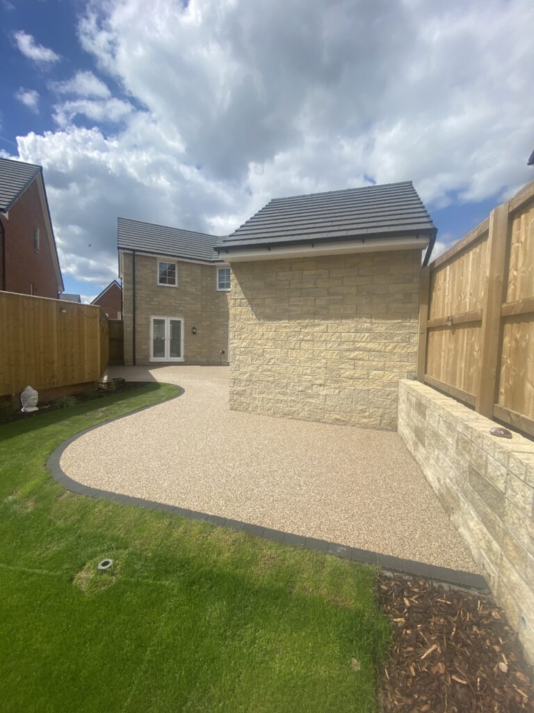 Resin patios Manchester – Solid Ground resin-bound patio installation