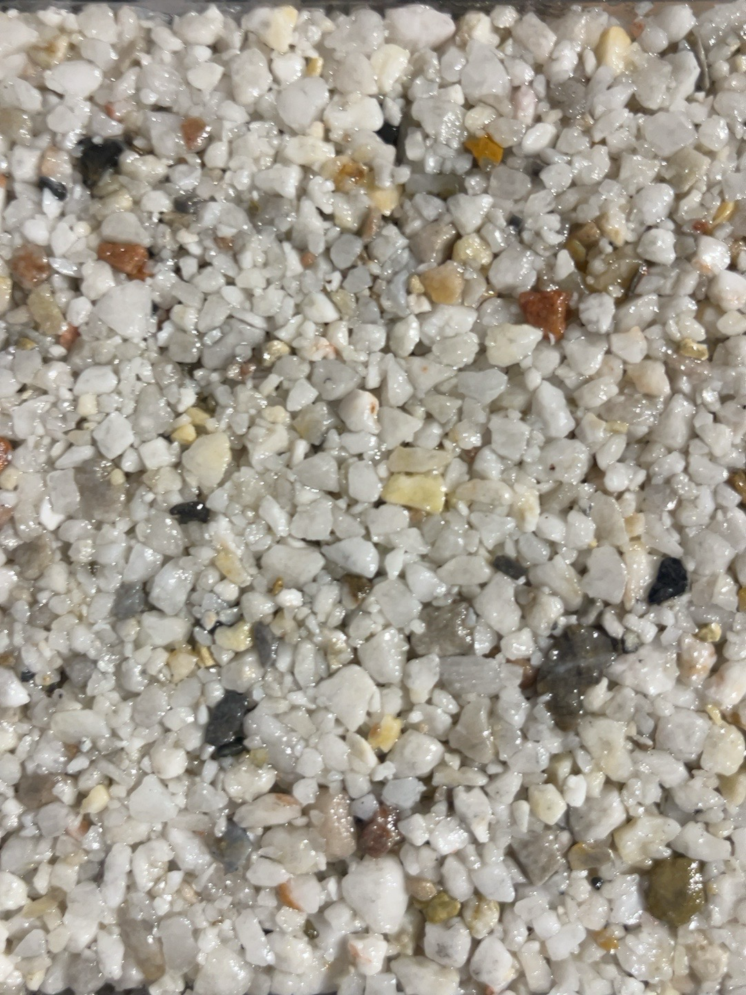 Glacier resin bound aggregate sample