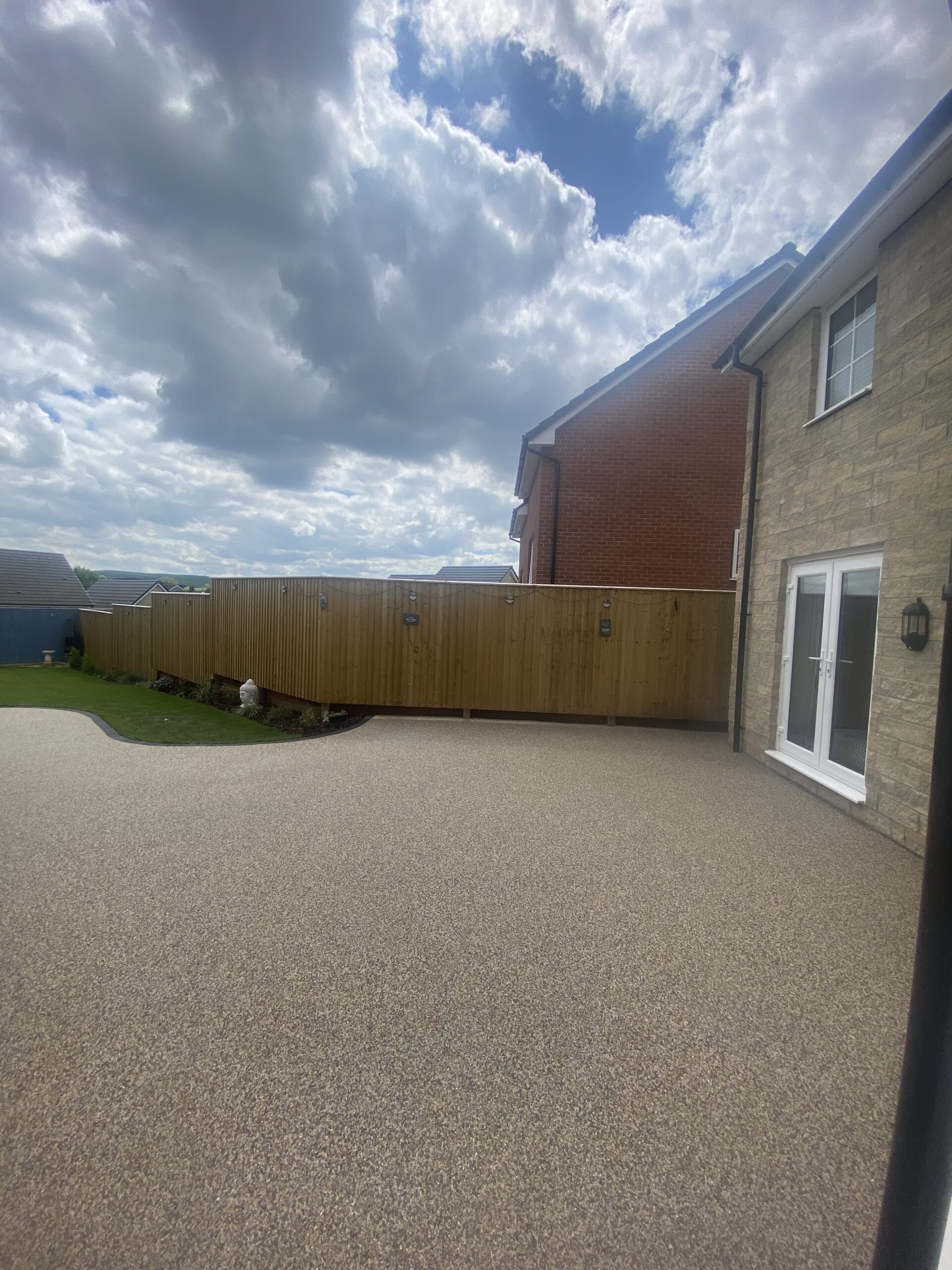 Finished Arizona resin patio in Hattersley Hyde