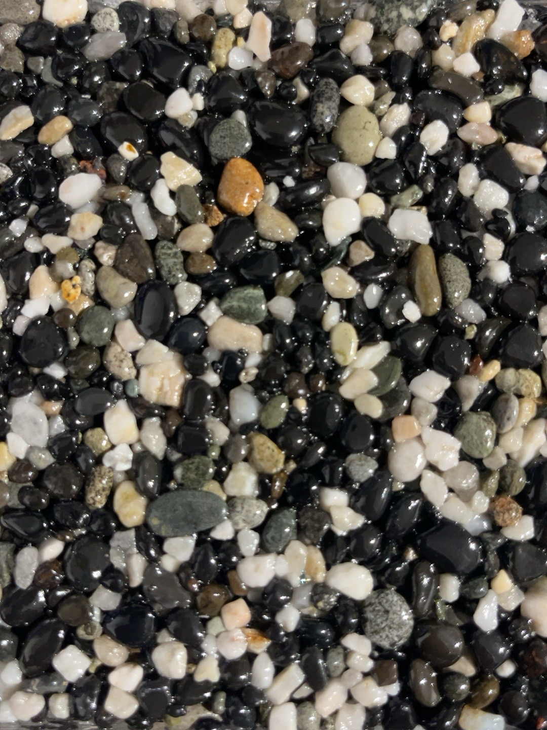 Ocean Pearl resin bound aggregate sample